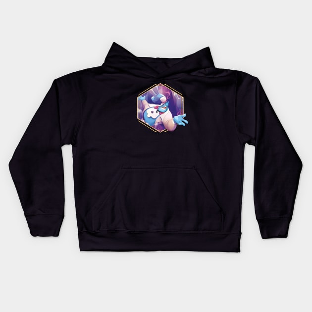 Magic Man Kids Hoodie by PrinceHans Designs